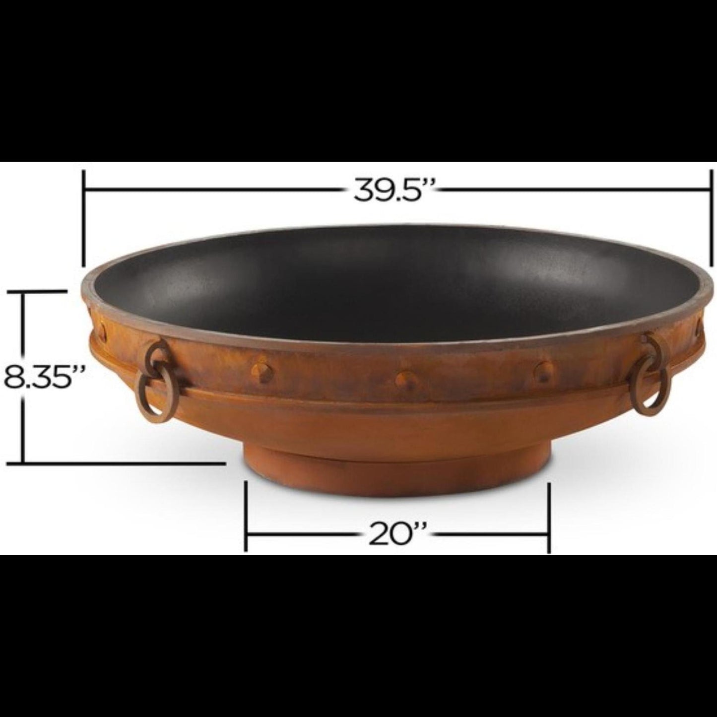 Fire Pit Art Emperor Propane Electronic Ignition Fire Pit