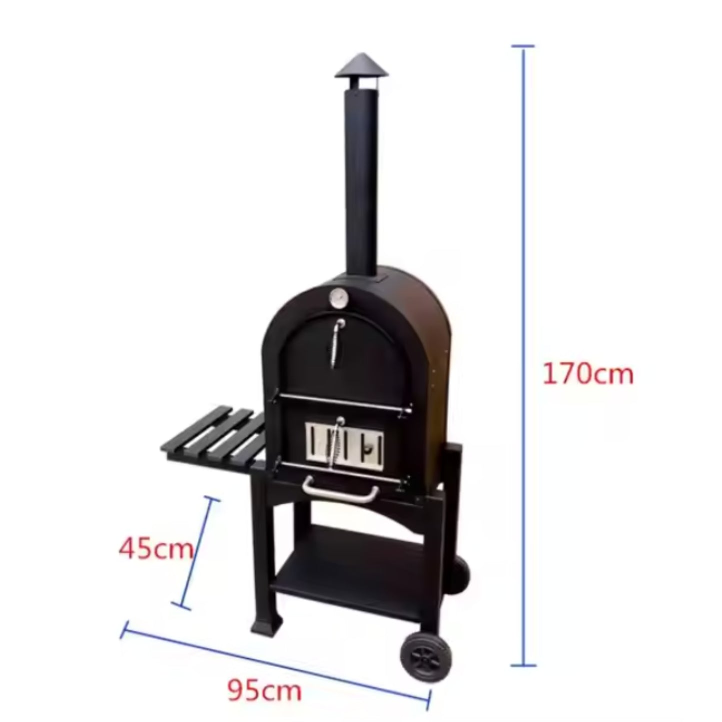 EmberFlame Compact Wood-Fired Pizza Oven