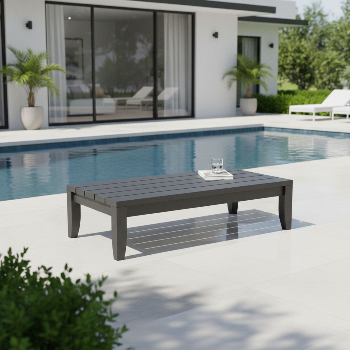 Anderson Teak Coronado 6-Piece Aluminum Deep Seating Set with Canvas Natural Cushions