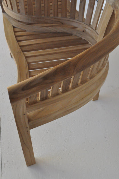 Anderson Teak Curved Love Seat Bench