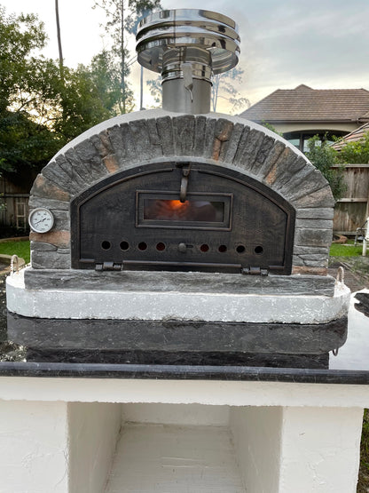 Authentic Pizza Ovens Buena Ventura "Preto" Premium Pizza Oven