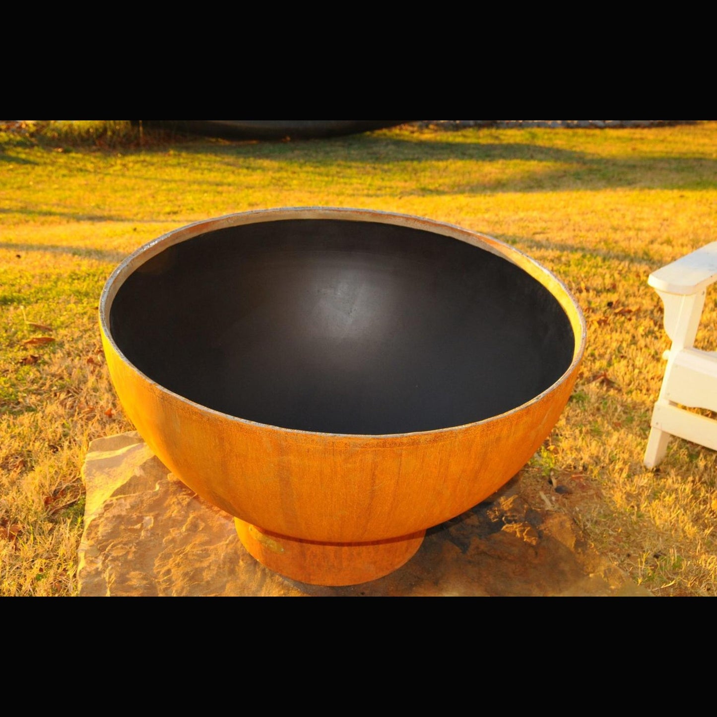 Fire Pit Art Crater Natural Gas Electronic Ignition Fire Pit