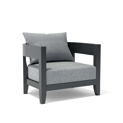 Anderson Teak Coronado 6-Piece Aluminum Deep Seating Set with Cast Slate Cushions