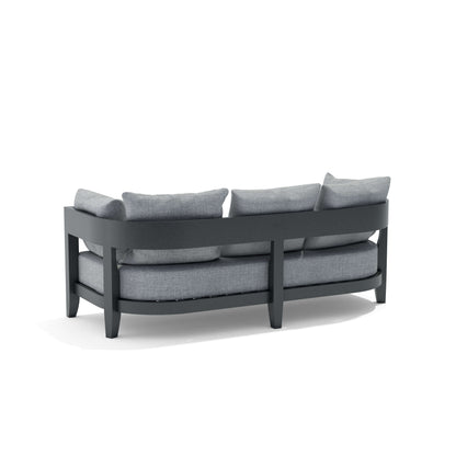 Anderson Teak Coronado 6-Piece Aluminum Deep Seating Set with Cast Slate Cushions