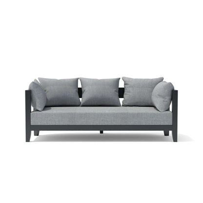 Anderson Teak Coronado 6-Piece Aluminum Deep Seating Set with Cast Slate Cushions