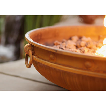 Fire Pit Art Emperor Natural Gas Electronic Ignition Fire Pit