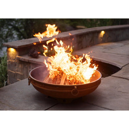 Fire Pit Art Emperor Natural Gas Electronic Ignition Fire Pit