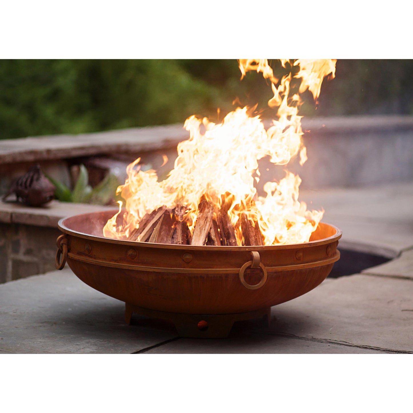 Fire Pit Art Emperor Natural Gas Electronic Ignition Fire Pit