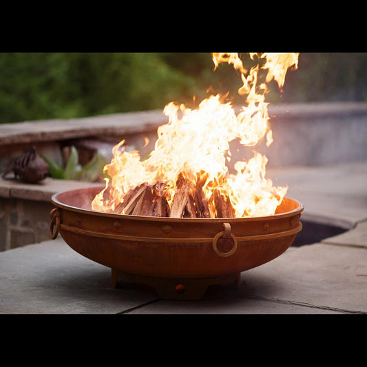 Fire Pit Art Emperor Propane Electronic Ignition Fire Pit