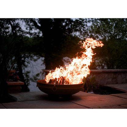 Fire Pit Art Emperor Natural Gas Electronic Ignition Fire Pit