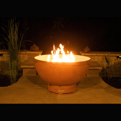 Fire Pit Art Crater Natural Gas Electronic Ignition Fire Pit