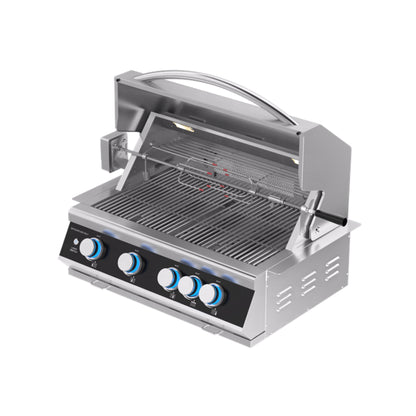 LuminFire Elite GlassView Grill