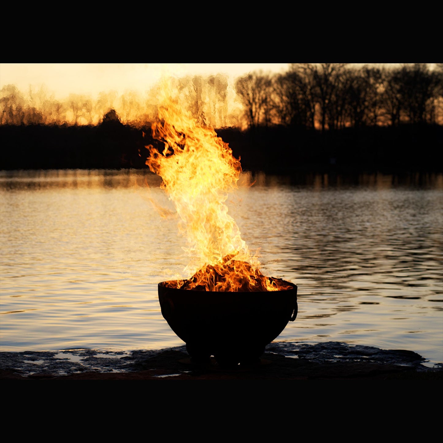 Fire Pit Art Nepal Natural Gas Electronic Ignition Fire Pit