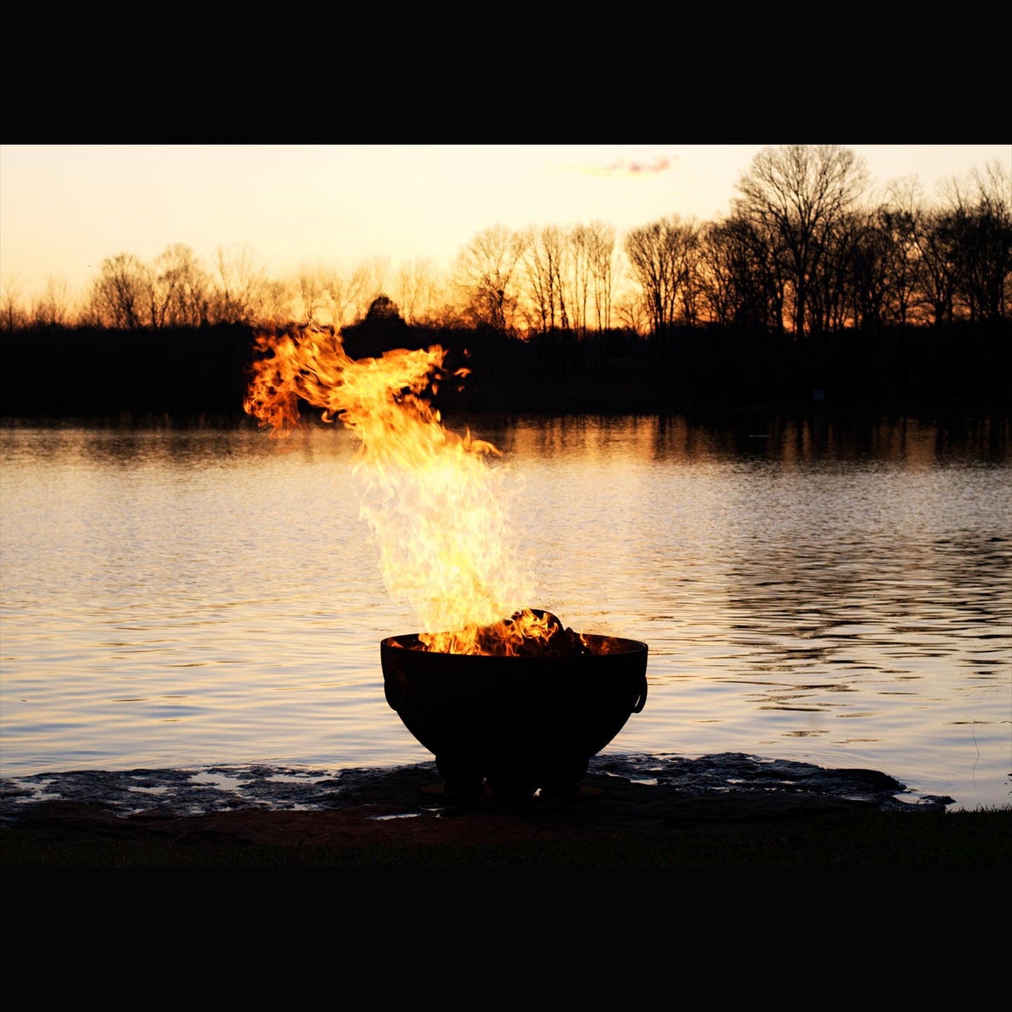 Fire Pit Art Nepal Natural Gas Electronic Ignition Fire Pit