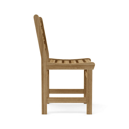 Anderson Teak Montage Windham 7-Piece Dining Set with Cast Slate Cushions