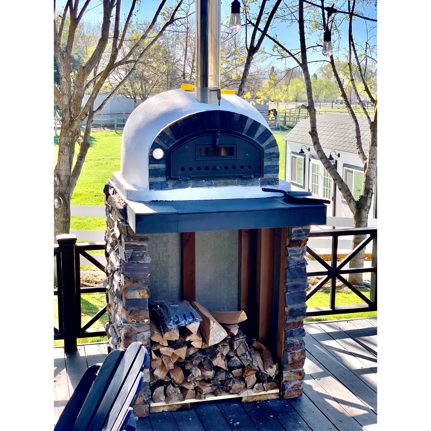 Authentic Pizza Ovens Pizzaioli Stone Arch Premium Pizza Oven