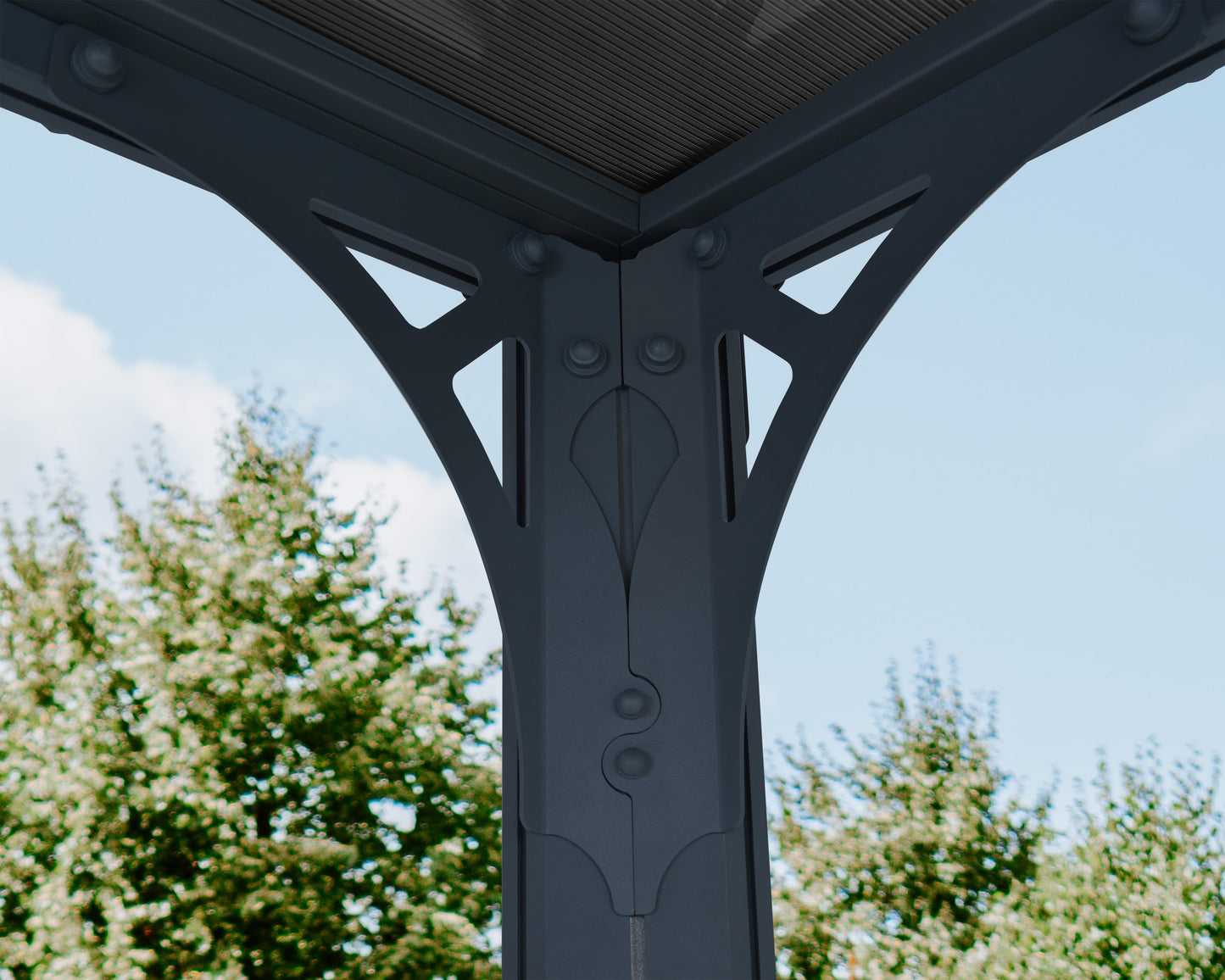 Canopia by Palram Milano 10' x 14' Grey/Bronze Gazebo