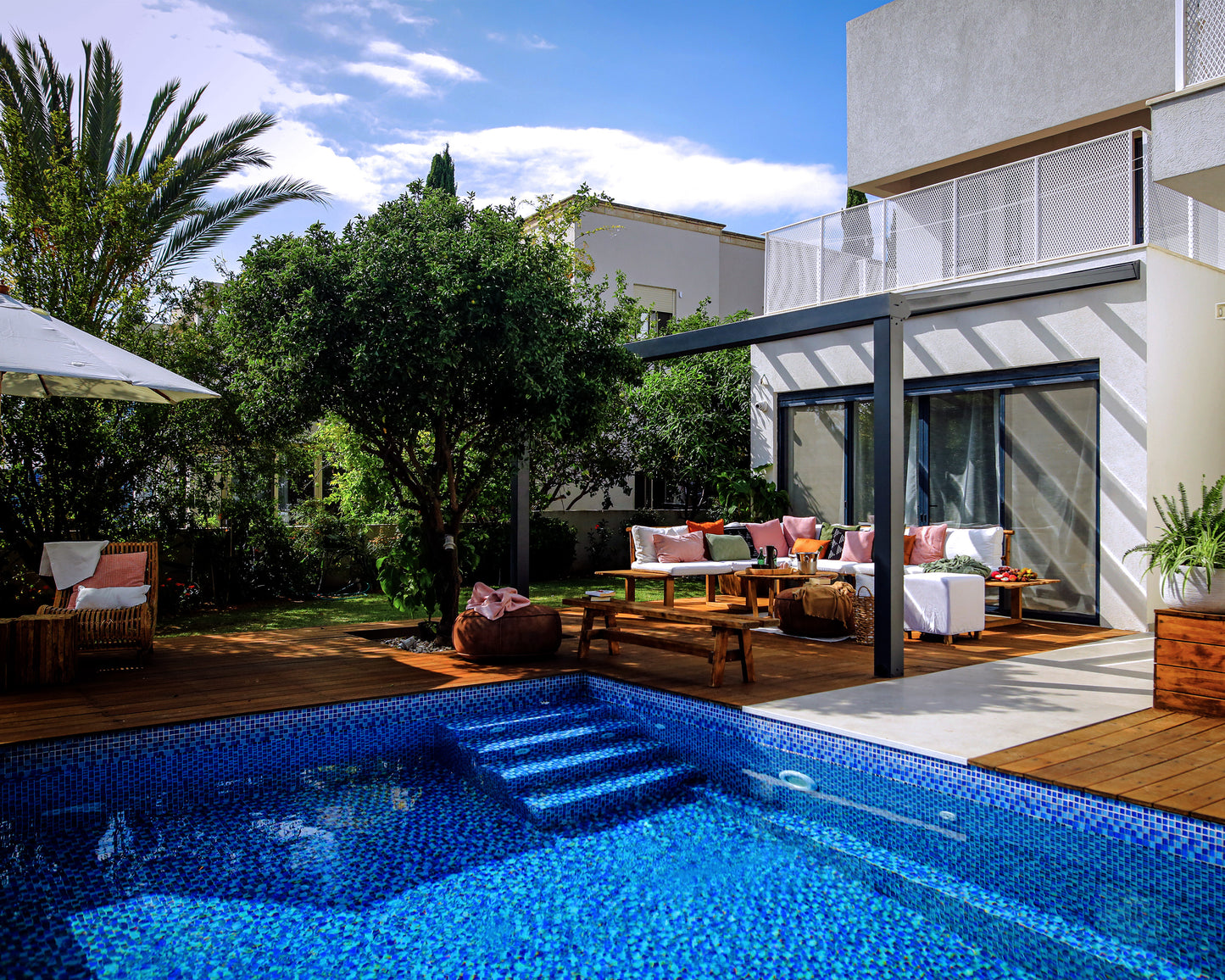 Canopia by Palram Stockholm 11' x 17' Grey/Clear Patio Cover
