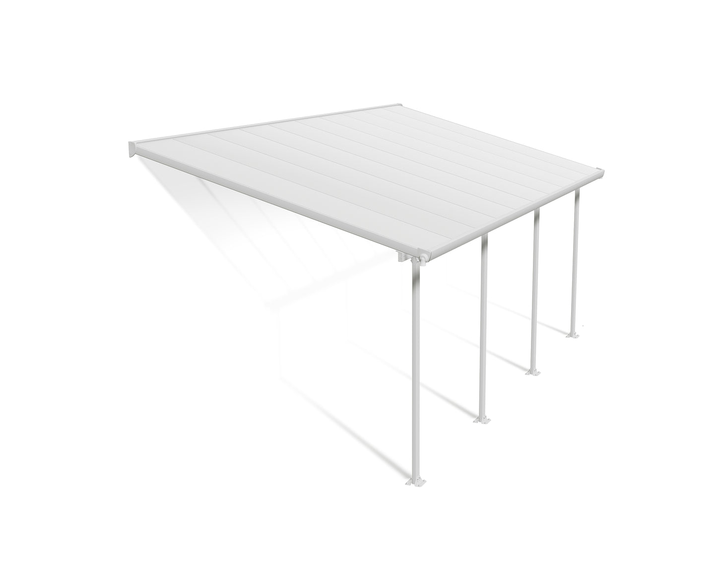 Canopia by Palram Feria 10' x 20' White Patio Cover