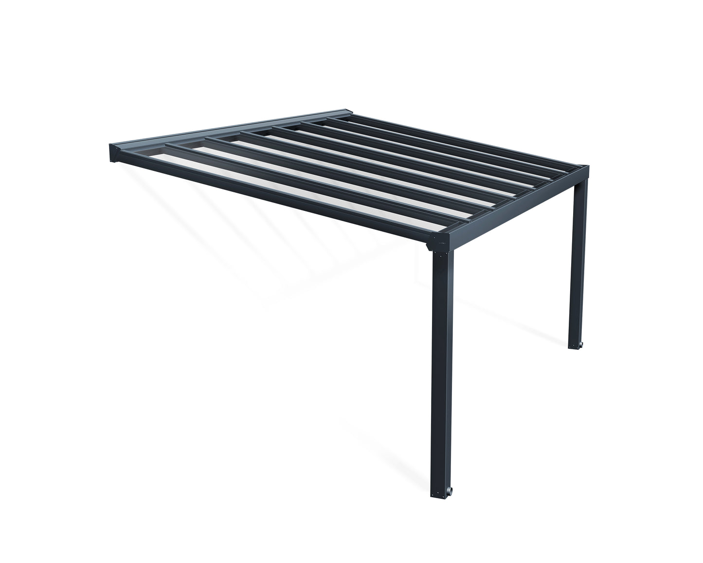 Canopia by Palram Stockholm 11' x 17' Grey/Clear Patio Cover