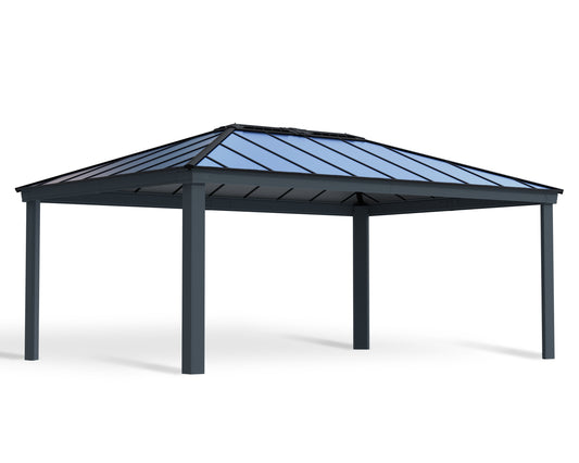 Canopia by Palram Dallas 14' x 20' Grey Gazebo