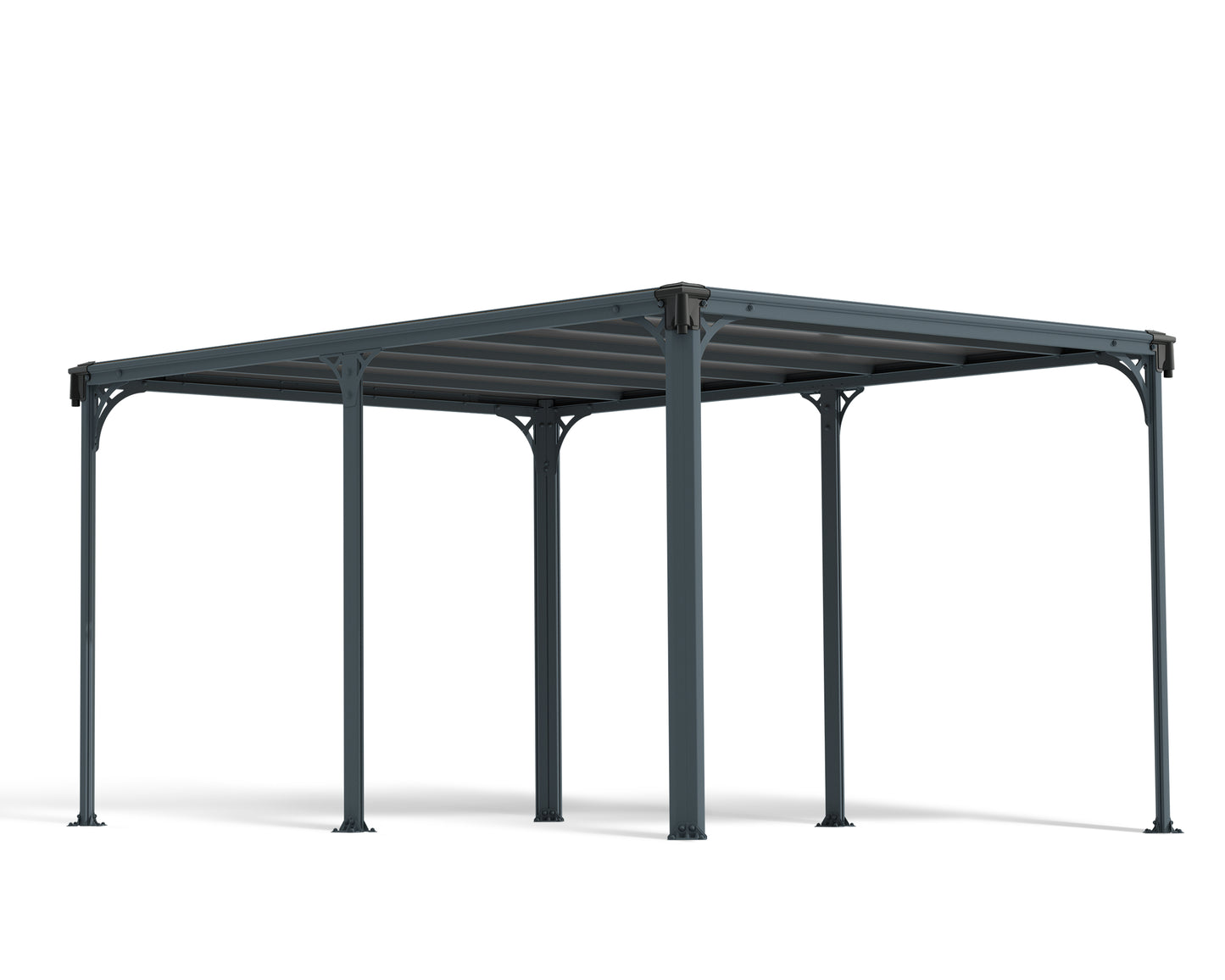 Canopia by Palram Milano 10' x 14' Grey/Bronze Gazebo