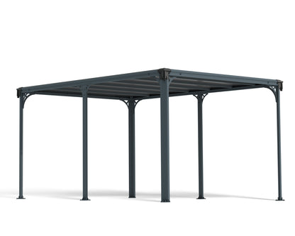 Canopia by Palram Milano 10' x 14' Grey/Bronze Gazebo