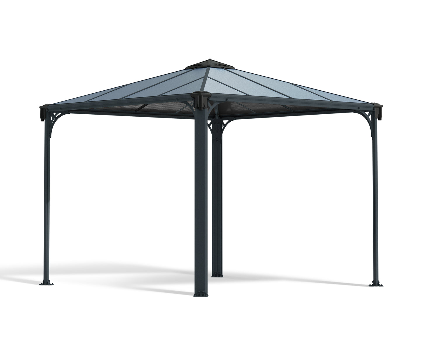 Canopia by Palram Palermo 10' x 10' Grey Gazebo