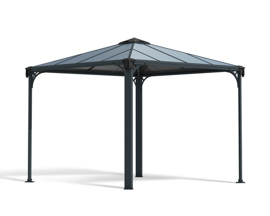 Canopia by Palram Palermo 10' x 10' Grey Gazebo