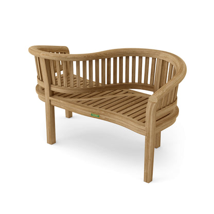 Anderson Teak Curved Love Seat Bench