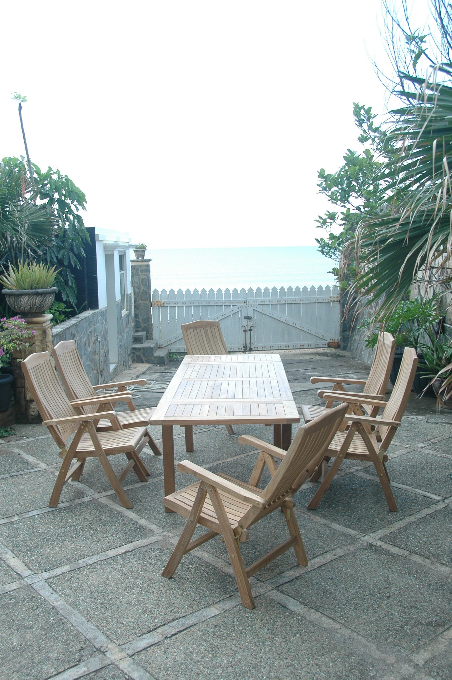 Anderson Teak Bahama Katana 7-Piece Dining Set