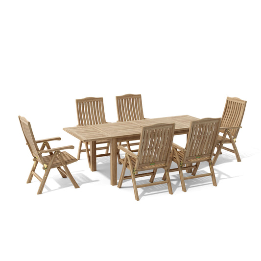 Anderson Teak Bahama Katana 7-Piece Dining Set