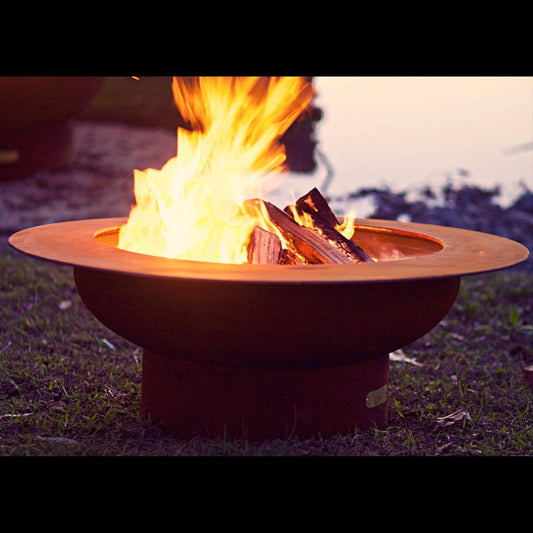 Fire Pit Art Saturn Woodburning Fire Pit