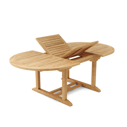 Anderson Teak Bahama Sahara 7-Piece 87" Oval Dining Set